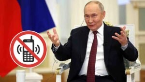 Putin Avoids Mobile Phones